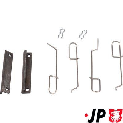 Piederumu komplekts, Disku bremžu uzlikas JP GROUP 3164003110