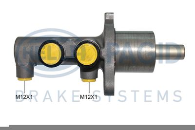 Galvenais bremžu cilindrs HELLA 8AM 355 505-831