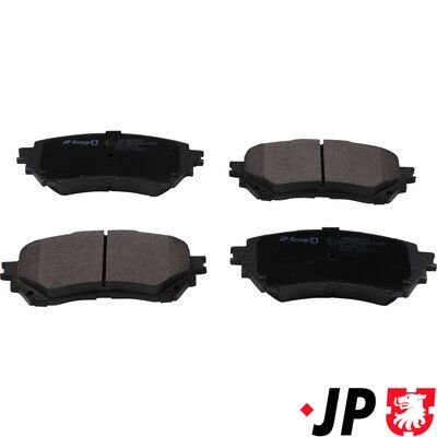 Комплект тормозных колодок, дисковый тормоз JP GROUP 3863604810
