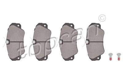 Bremžu uzliku kompl., Disku bremzes TOPRAN 202453