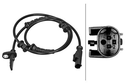 Датчик, частота вращения колеса HELLA 6PU 358 217-261