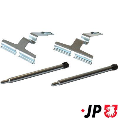 Piederumu komplekts, Disku bremžu uzlikas JP GROUP 1364002210