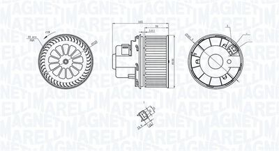Salona ventilators MAGNETI MARELLI 069412235010