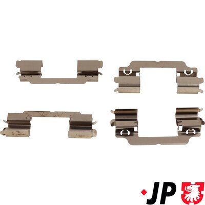 Комплектующие, колодки дискового тормоза JP GROUP 1364004310