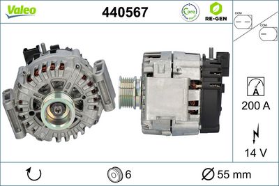 Генератор VALEO 440567