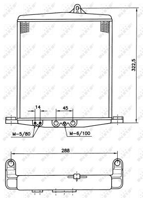 Eļļas radiators, Automātiskā pārnesumkārba NRF 31059