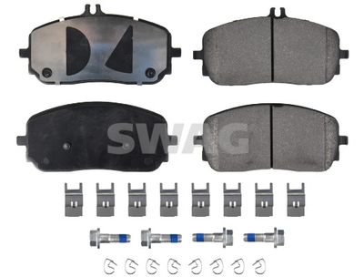 Bremžu uzliku kompl., Disku bremzes SWAG 33 10 7651