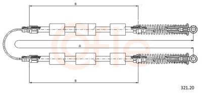 Trose, Stāvbremžu sistēma COFLE 92.321.20