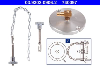 Штуцер для удаления воздуха ATE 03.9302-0906.2