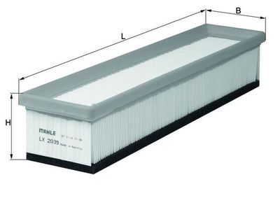 Воздушный фильтр MAHLE LX 2039