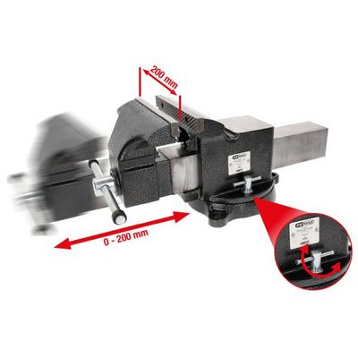 Тиски KS TOOLS 914.0008