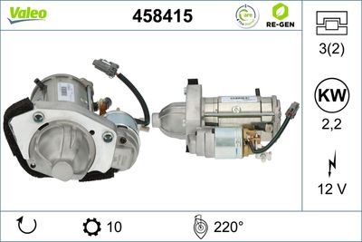 Стартер VALEO 458415