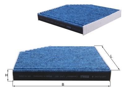 Фильтр, воздух во внутренном пространстве MAHLE LAO 667