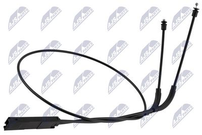 Motora pārsega slēdzenes trose NTY EZC-ME-348