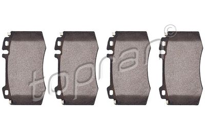 Комплект тормозных колодок, дисковый тормоз TOPRAN 401433