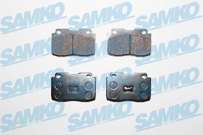 Комплект тормозных колодок, дисковый тормоз SAMKO 5SP010