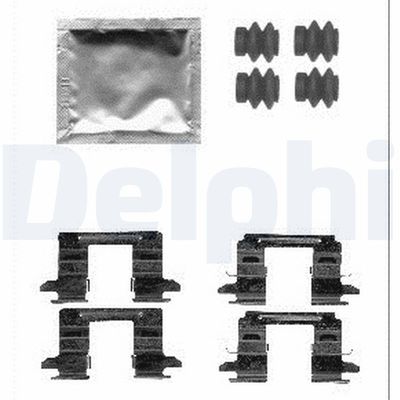 Piederumu komplekts, Disku bremžu uzlikas DELPHI LX0556