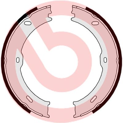 Bremžu loku kompl., Stāvbremze BREMBO S 50 523