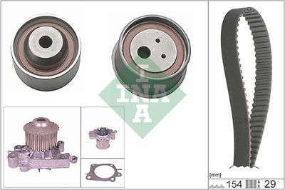 Ūdenssūknis + Zobsiksnas komplekts Schaeffler INA 530 0307 30
