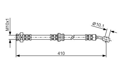 Тормозной шланг BOSCH 1 987 476 961