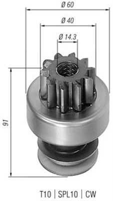 Zobrats, Starteris MAGNETI MARELLI 940113020263