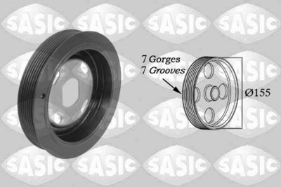 Ременный шкив, коленчатый вал SASIC 2150078