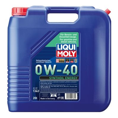 Моторное масло LIQUI MOLY 1362