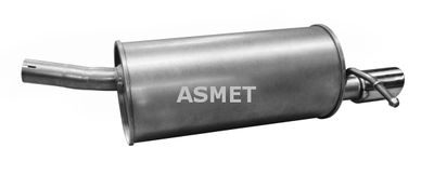 Глушитель выхлопных газов конечный ASMET 10.128