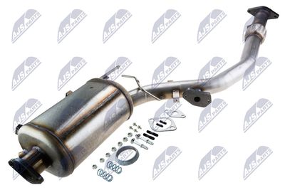 Сажевый / частичный фильтр, система выхлопа ОГ NTY DPF-NS-003