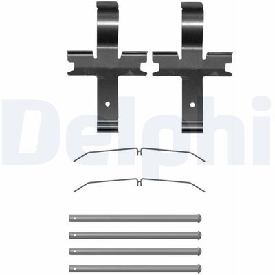 Piederumu komplekts, Disku bremžu uzlikas DELPHI LX0742