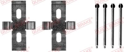 Piederumu komplekts, Disku bremžu uzlikas QUICK BRAKE 109-1248