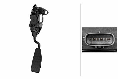 czujnik pozycji pedału gazu MARUTI HELLA 6PV 312 094-091