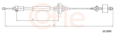 Трос, управление сцеплением COFLE 92.10.2890
