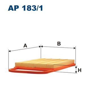 Gaisa filtrs FILTRON AP 183/1
