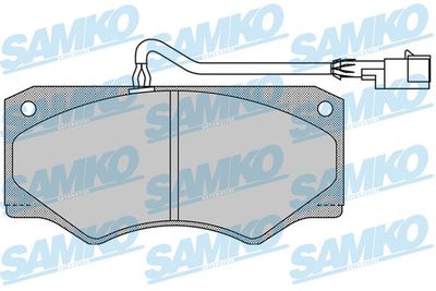 Bremžu uzliku kompl., Disku bremzes SAMKO 5SP962