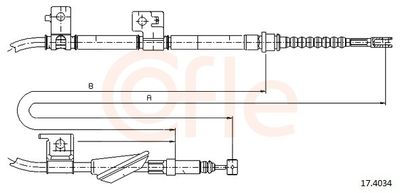 Trose, Stāvbremžu sistēma COFLE 17.4034