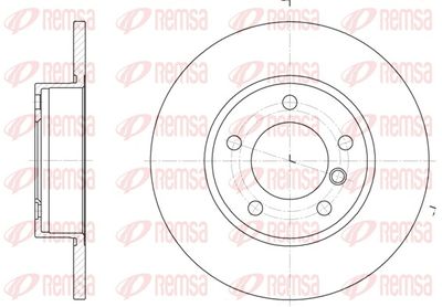 Тормозной диск REMSA 6323.00