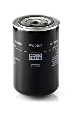 Топливный фильтр MANN-FILTER WK940/2