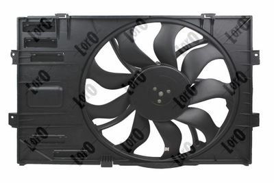 wentylator chłodnicy (600 W 494MM) VW T5/T6 (10-) ABAKUS 053-014-0047