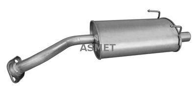 Глушитель выхлопных газов конечный ASMET 13.030