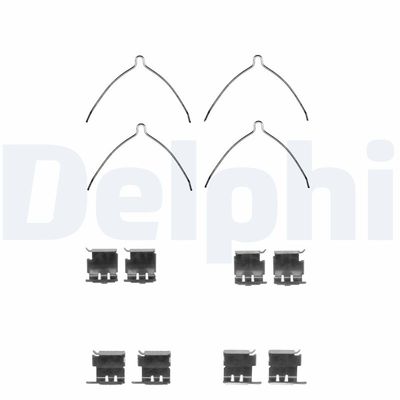 Piederumu komplekts, Disku bremžu uzlikas DELPHI LX0373