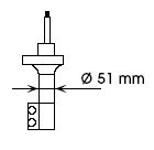 Amortizators KYB 324005
