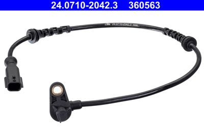 Датчик, частота вращения колеса ATE 24.0710-2042.3
