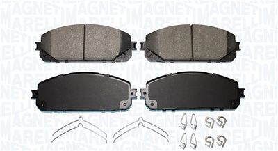 Bremžu uzliku kompl., Disku bremzes MAGNETI MARELLI 363916060933