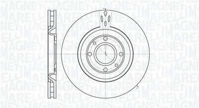 Bremžu diski MAGNETI MARELLI 361302040673