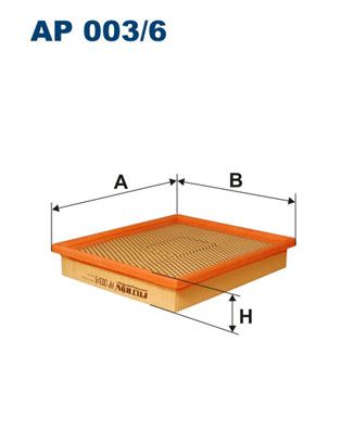 Воздушный фильтр FILTRON AP 003/6