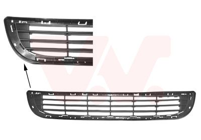 Ventilatora reste, Bampers VAN WEZEL 0906590