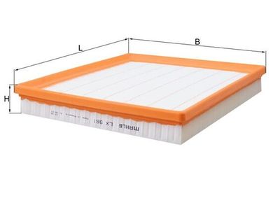 Gaisa filtrs KNECHT LX 981