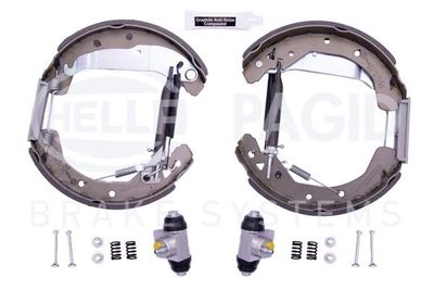 Bremžu loku komplekts HELLA PAGID 8DB 355 005-051