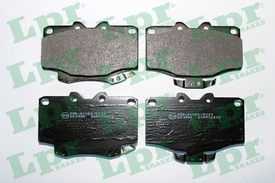 Комплект тормозных колодок, дисковый тормоз LPR 05P515